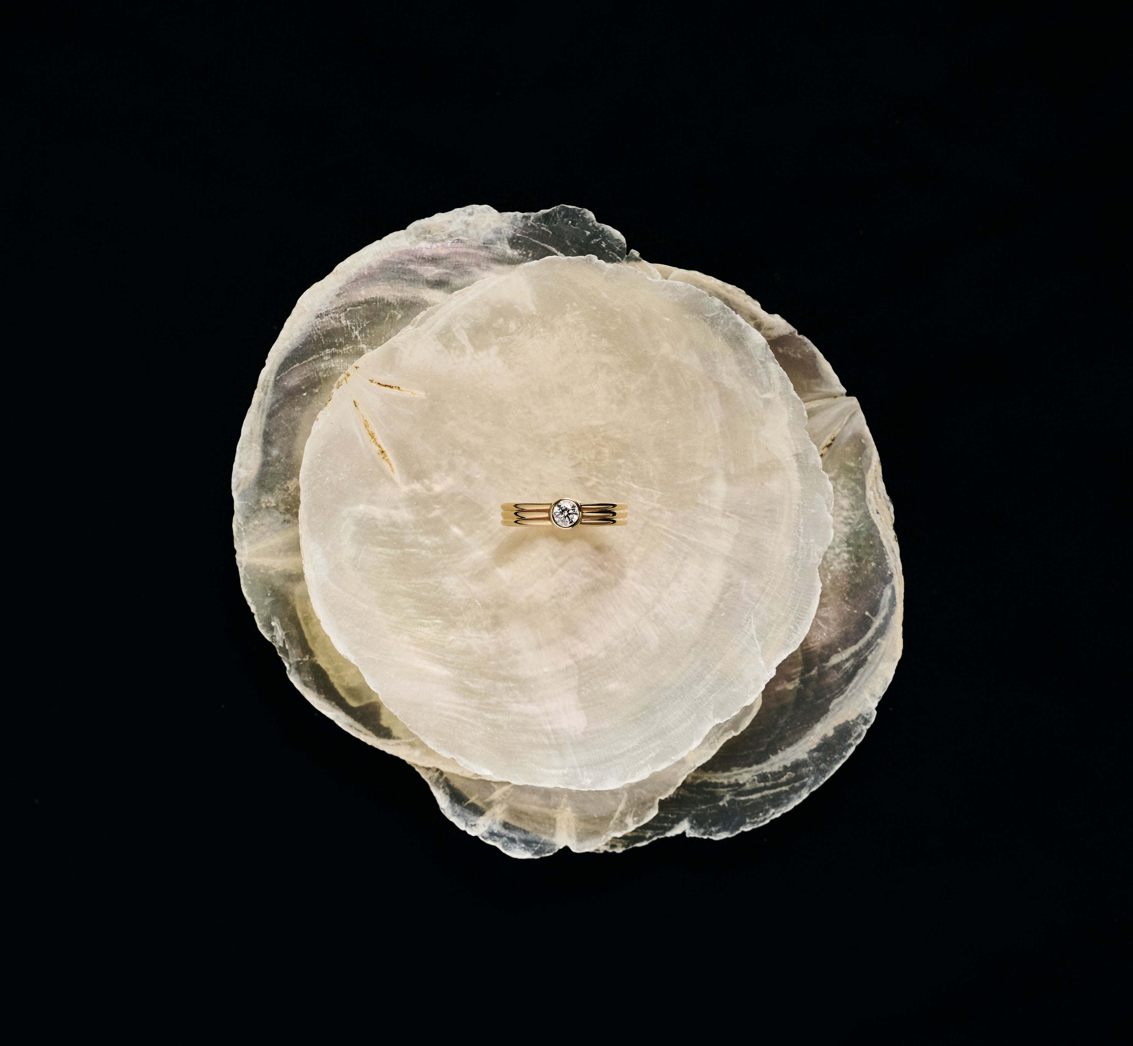 07 Triple Band – Round Diamond